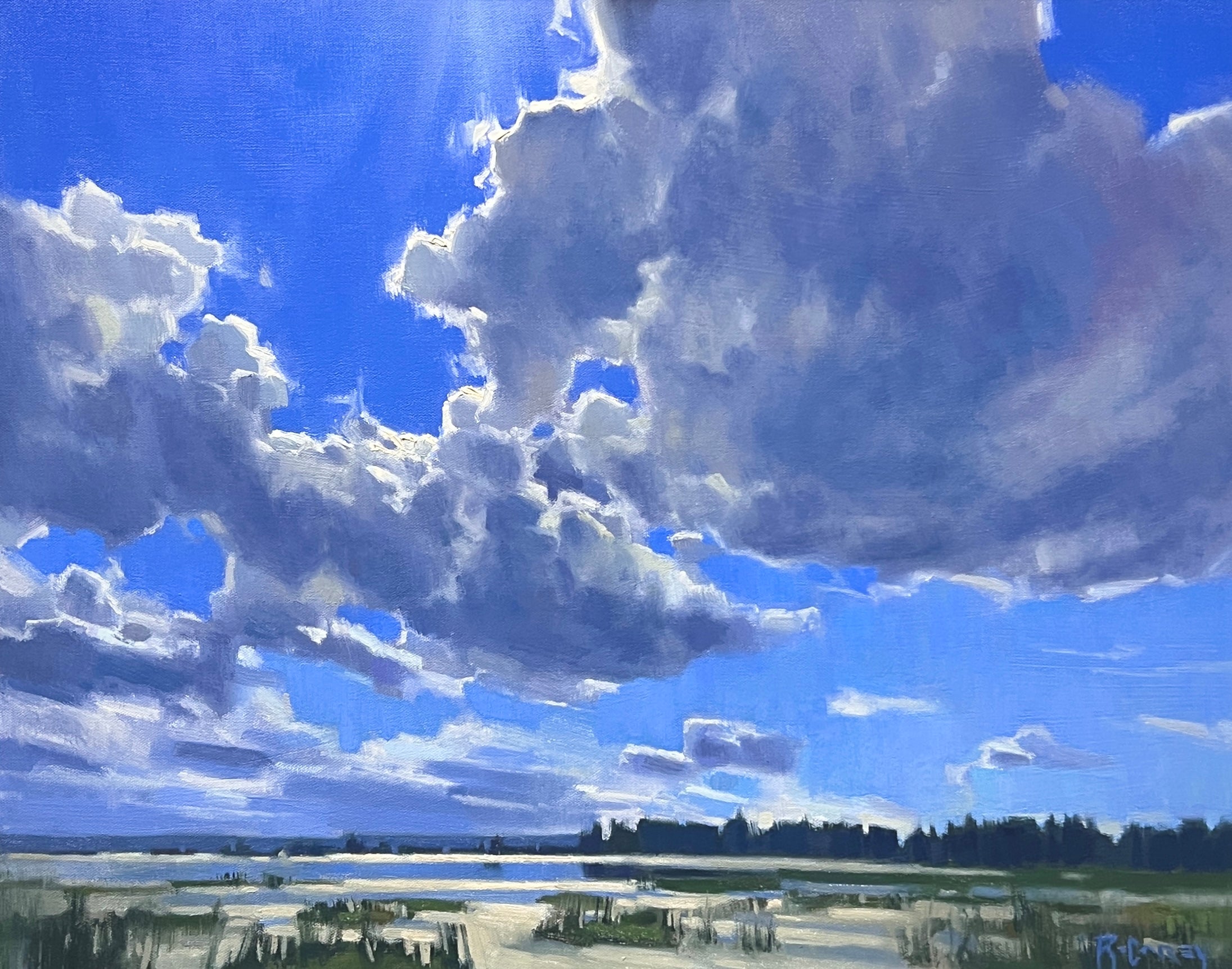 “A Glimpse Of Spring” 22x28